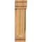 Ekena Millwork Traditional Traditional Rough Sawn Bracket w/ Offset Brace, Western Red Cedar, 6"W x 14"D x 22"H BKT0604X14X22TRA01RWR - alternate 3